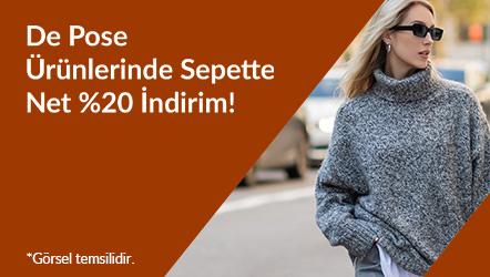 De Pose Ürünlerinde Sepette Net %20 İndirim!