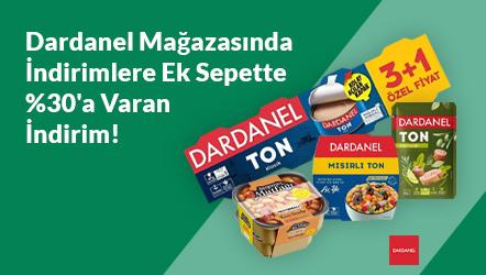 Dardanel Mağazasında İndirimlere Ek Sepette %30 'a Varan İndirim!