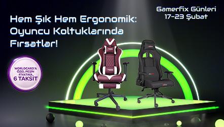 Hem Şık Hem Ergonomik Oyuncu Koltuklarında Fırsatlar!