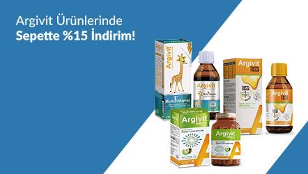 Argivit Ürünlerinde Sepette %15 İndirim!