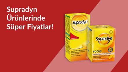 Supradyn Ürünlerinde Süper Fiyatlar!