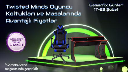 Twisted Minds Oyuncu Koltukları ve Masalarında Avantajlı Fiyatlar