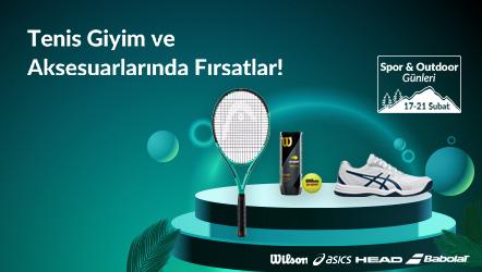 Tenis Giyim ve Aksesuarlarında Fırsatlar!