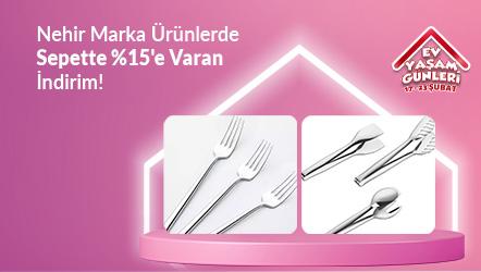 Nehir Markalı Ürünlerde Sepette %15’e Varan İndirim