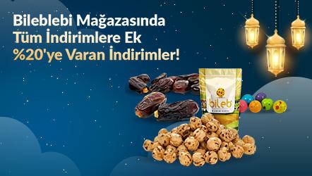 Bileblebi Mağazasında Tüm İndirimlere Ek %20'ye Varan İndirimler!