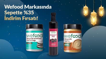 Wefood Markasında Sepette %35 İndirim Fırsatı!