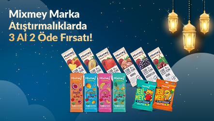 Mixmey Marka Atıştırmalıklarda 3 Al 2 Öde Fırsatı!