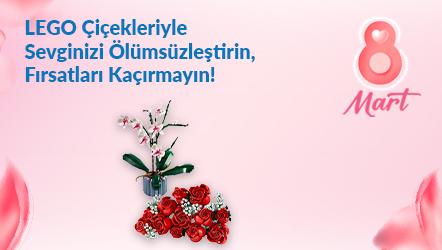 LEGO Çiçekleriyle Sevginizi Ölümsüzleştirin, Fırsatları Kaçırmayın!