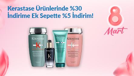 Kerastase Ürünlerinde %30 İndirime Ek Sepette %5 İndirim!