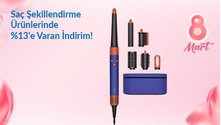 Saç Şekillendirme Ürünlerinde %13'e Varan İndirim!