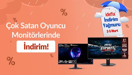 Çok Satan Oyuncu Monitörlerinde İndirim!