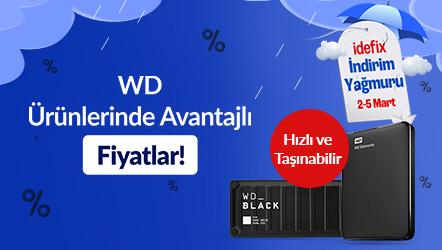 WD Ürünlerinde Avantajlı Fiyatlar!