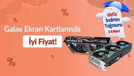 Galax Ekran Kartlarında İyi Fiyat!