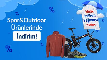 Spor&Oudoor Ürünlerinde İndirim Yağmuru!