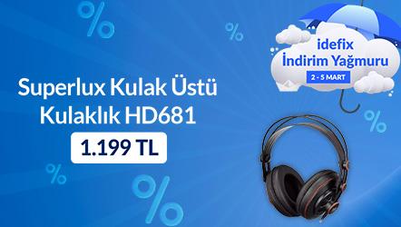 Superlux Kulak Üstü Kulaklık HD681 1.199 TL