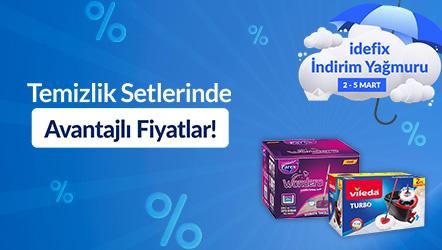 Temizlik Setlerinde Avantajlı Fiyatlar!