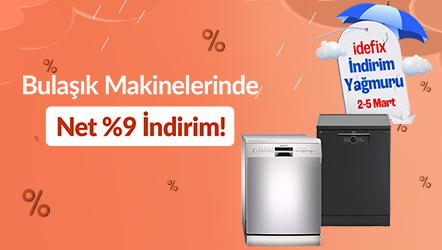 Bulaşık Makinelerinde Net %9 İndirim!