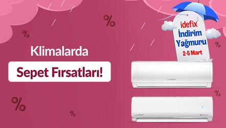 Klimalarda Sepet Fırsatları!