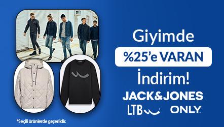 Jack & Jones, LTB ve Only’de %25’e Varan İndirim!