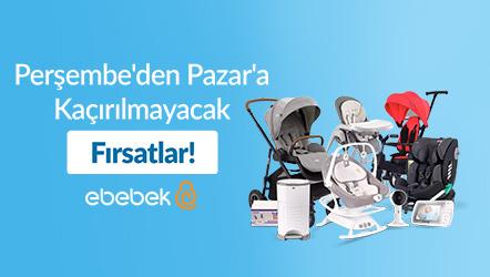 ebebek'te Perşembe'den Pazar'a Kaçırılmayacak Fırsatlar!