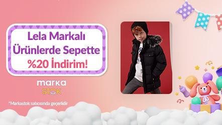 Lela markalı ürünlerde Sepette %20 İndirim