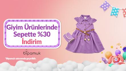 Giyim Ürünlerinde Sepette %30 İndirim