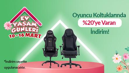 Oyuncu Koltuklarında %20'ye Varan İndirim!