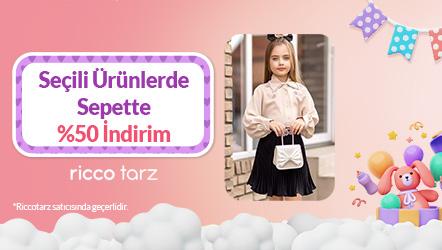 Seçili Ürünlerde Sepette %50 İndirim!