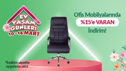 Ofis Mobilyalarında Sepette %15'e Varan İndirim!