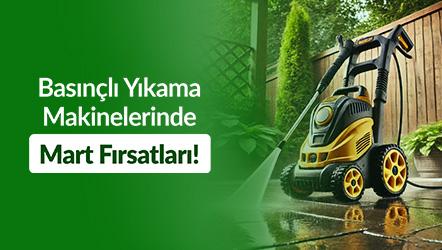 Basınçlı Yıkama Makinelerinde Mart Fırsatları!