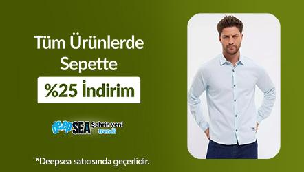 Tüm Ürünlerde Sepette %25 İndirim!