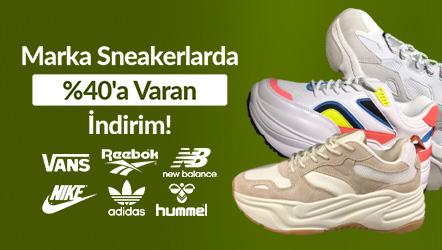 Marka Sneakerlarda %40'a Varan İndirim!