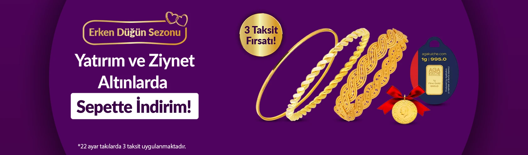 Erken Düğün Sezonuna Özel Altın Fırsatları  20-27 Mart