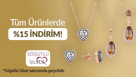 Tüm Ürünlerde %15 İndirim (Söğütlü Silver)