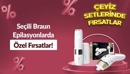 Seçili Braun Epilasyonlarda Özel Fırsatlar!