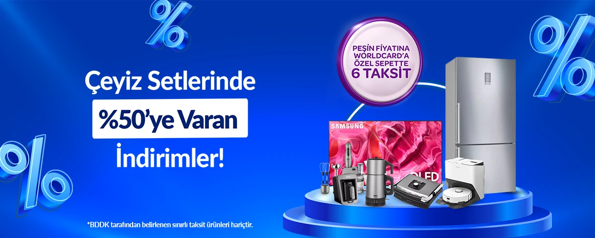Çeyiz Setlerinde Fırsatlar