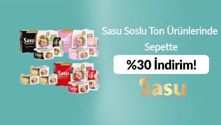 Sasu Soslu Ton Ürünlerinde Sepette %30 İndirim!