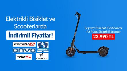 Elektrikli Bisiklet ve Scooterlarda İndirimli Fiyatlar!