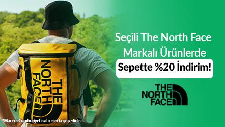 Seçili The North Face Markalı Ürünlerde Sepette %20 İndirim!