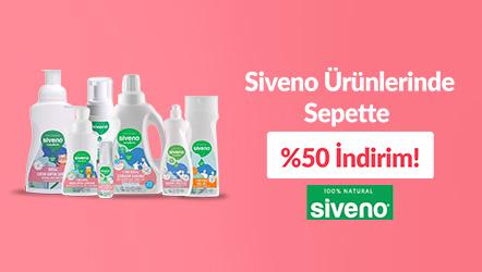 Siveno Ürünlerinde Sepette %50 İndirim!