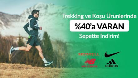 Trekking ve Koşuya Dair İhtiyaçlar! Sepette %40'a Varan İndirim!