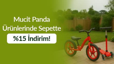 Mucit Panda Ürünlerinde Sepette %15 İndirim!