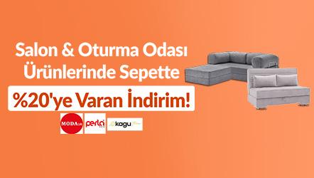 Salon ve Oturma Odası Ürünlerinde %20'ye Varan İndirim!