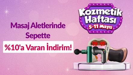 Masaj Aletlerinde Sepette %10'a Varan İndirim!