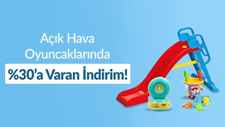 Açık Hava Oyuncaklarında %30’a Varan İndirim!