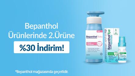 Bepanthol Ürünlerinde 2.Ürüne %30 İndirim!