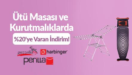 Ütü Masası ve Kurutmalıklarda %20'ye Varan İndirim!