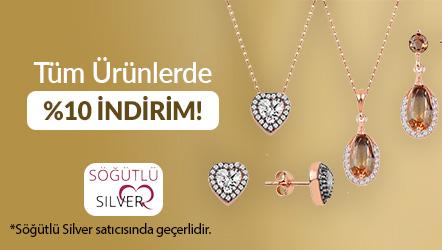 Tüm Ürünlerde %10 İndirim (Söğütlü Silver)