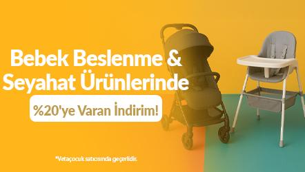Bebek Beslenme & Seyahat Ürünlerinde %20'ye Varan İndirim!