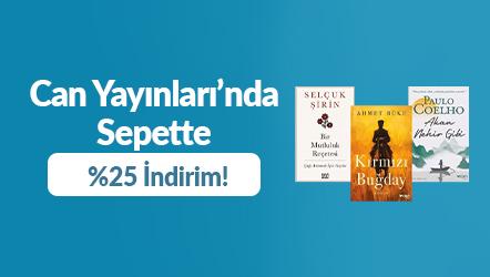 Can Yayınları'nda Sepette %25 İndirim!
